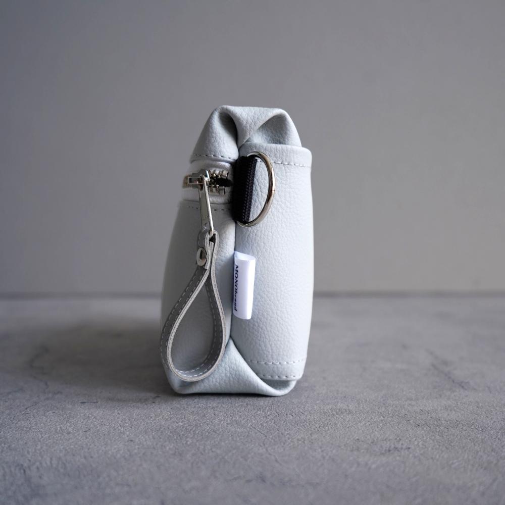 春色シャビーシック｜大人パステルカラー ミニショルダーバッグ（桜ピンク/アイスグレー）斜めがけクロスボディ｜ | 13枚目