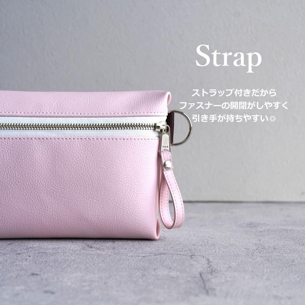 春色シャビーシック｜大人パステルカラー ミニショルダーバッグ（桜ピンク/アイスグレー）斜めがけクロスボディ｜ | 7枚目