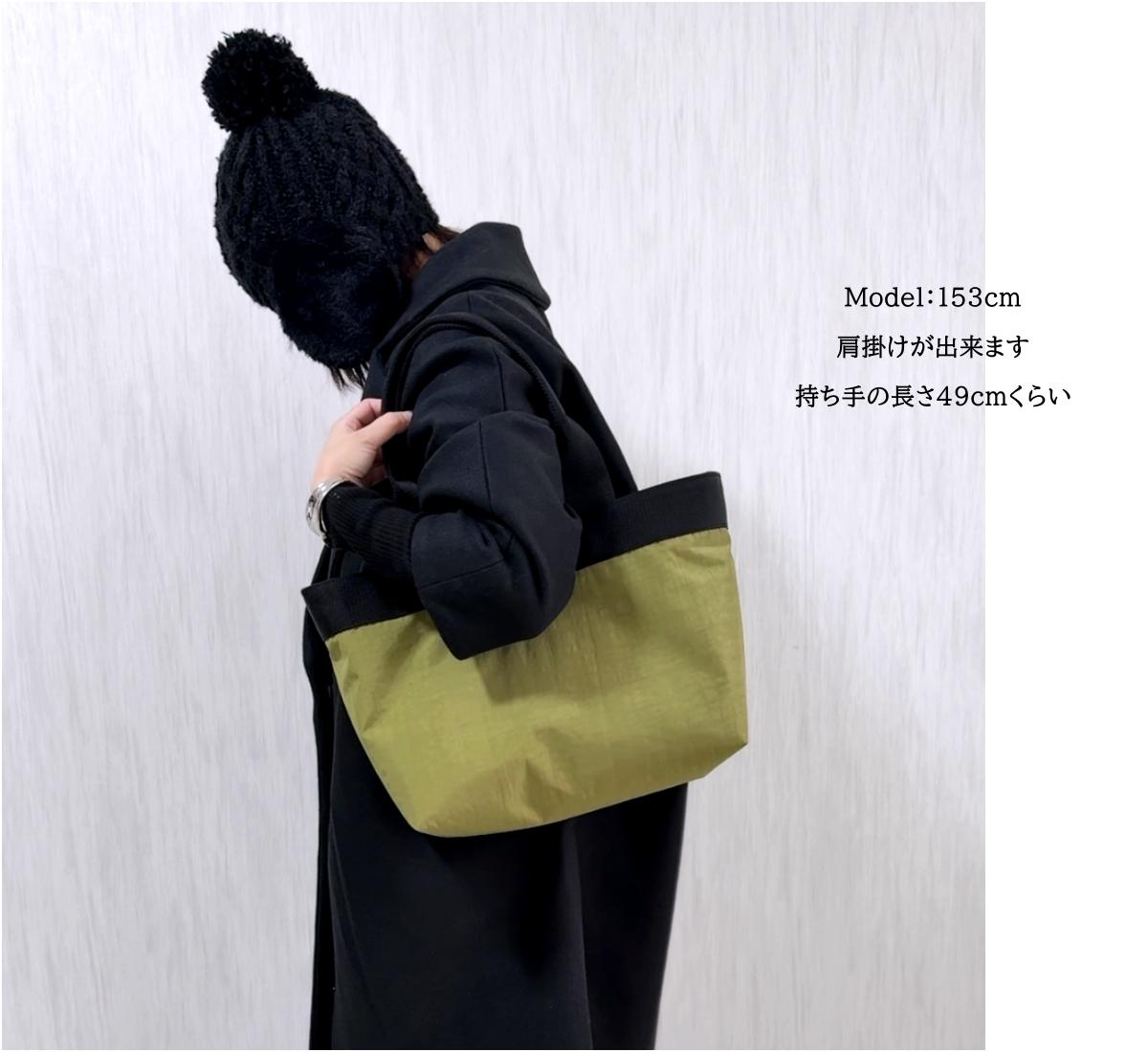 通勤通学に便利なA4対応トートバッグ◎軽量・撥水(キャメル)大容量 肩掛けマザーズバッグ トラベルバッグ 旅行かばん | 15枚目